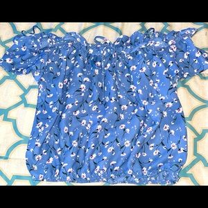 Floral print top